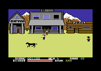 Dead Or Alive screenshot 4 for Commodore 64